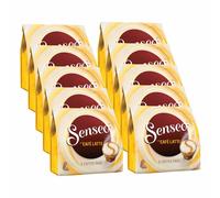 Senseo Café Latte, Nouvelle Recette, Lot de 10, 10 x 8 Dosettes de Café