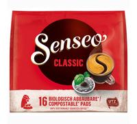 Senseo Classique, Nouveaux Design, Lot de 6, 6 x 16 Dosettes de Café