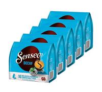 Senseo Décaféiné, Nouveaux Design, Lot de 5, 5 x 16 Dosettes de Café
