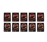 Senseo Dosettes á café Aromatisées, pack variété 2 Saveurs: Caramel et Vanille - Lot de 10 (320 Dosettes)