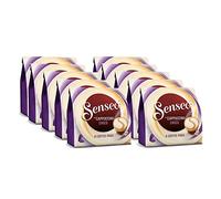 Senseo Dosettes à Café Cappuccino Choco, Café Goût Chocolat, Nouvelle Recette, Lot de 10, 10 x 8 Dosettes