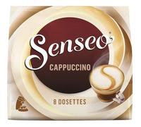 Senseo Dosettes à Café Cappuccino, Mousseur à Lait Classique, Café, Nouvelle Recette, Lot de 4, 4 x 8Dosettes