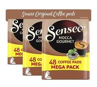 Senseo Mocca Gourmet, Nouveaux Design, Lot de 3, 3 x 48 Dosettes de Café