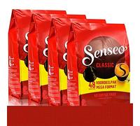 Senseo Regular / Classique, Nouveaux Design, Lot de 4, 4 x 48 Dosettes de Café