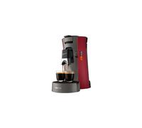Senseo Select CSA230 - Machine à café - 1 bar - rouge foncé/gris cachemire