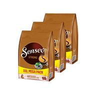 Senseo Strong Lot de 3 paquets de dosettes (soit 144 dosettes) de café au goût corsé