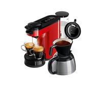 Senseo Switch HD6592 - Machine à café - 1 bar - 7 tasses - rouge monza