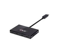 SenseVision Multi Stream Transport (MST) Hub CSV-6400 - Répartiteur vidéo/audio - 4 x DisplayPort - de bureau