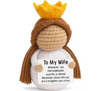 Sensi Blue Joli souvenir de reine, cadeau romantique pour femme de la part de votre mari, anniversaire, Noël, Saint-Valentin, cadeau pour elle, souvenir sentimental « I Love You », décoration