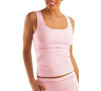 SENSI' Débardeur à Larges Bretelles Microfibre Perspirante sans Coutures Fabriqué en Italie