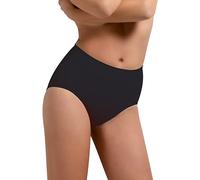 SENSI' Slip Sculptant Femme Maxi Tailles Microfibre Bacteriostatique sans Couture Seamless Made in Italy (62-66, Noir)