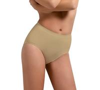 SENSI' Slip Sculptant Femme Maxi Tailles Microfibre Bacteriostatique sans Couture Seamless Made in Italy (58-62, Naturel)