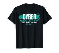 Sensibilisation à la cybersécurité Funny IT Pro Citation Stop Clicking T-Shirt