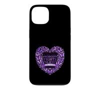 Sensibilisation à la démence Nobody Fights Alone Purple Family Coque pour iPhone 13