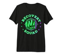 Sensibilisation à la dépendance de l'équipe de Soutien au rétablissement de la toxicomanie T-Shirt Haut de Gamme
