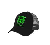 Sensibilisation À La Dépression par Wing Angel1 Femme Homme Casquette Trucker Anti-Soleil Chapeau Plat Casquette De Baseball pour Cyclisme Toutes Les Saisons Golf