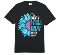 Sensibilisation à la dépression Prévention du Suicide Comfort Colors Adult Heavyweight T-Shirt