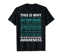 Sensibilisation à la dysautonomie, c'est pourquoi nous avons besoin de pots T-Shirt