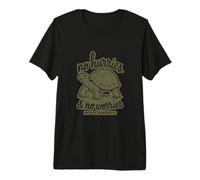 Sensibilisation à la Fatigue Chronique ME/SFC Pas de Hurries No Worries T-Shirt Haut de Gamme