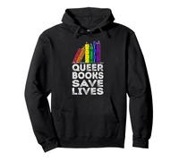 Sensibilisation à la Gay Pride LGBT - Queer Books Save Vies Sweat à Capuche