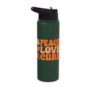 Sensibilisation à la leucémie Stainless Steel Insulated Water Bottle