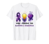 Sensibilisation à la maladie d'Alzheimer Accepter Comprendre l'amour ALZ Démence T-Shirt
