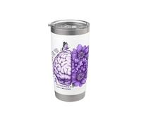 Sensibilisation à la maladie d'Alzheimer dont je me souviendrai pour vous Gobelet isotherme en acier inoxydable double paroi