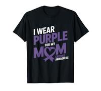 Sensibilisation à la maladie de Crohn : je porte du violet pour ma mère T-Shirt