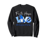 Sensibilisation à la maladie de Faith Hope Love Behçet Sweatshirt