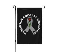 Sensibilisation À La Maladie De Parkinson Bannière Durable Drapeau De Jardin Double Face Drapeau De Cour Pour Clubs Fêtes Chambres 30X45cm
