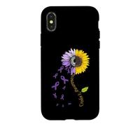 Sensibilisation à la maladie du Tournesol de Crohn Coque pour iPhone X/XS