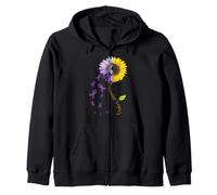 Sensibilisation à la maladie du Tournesol de Crohn Sweat à Capuche