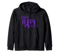 Sensibilisation à la prévention de la Violence Domestique Femmes survivantes Violettes Sweat à Capuche