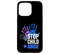 Sensibilisation à la prévention des abus de l'enfant Coque pour iPhone 15 Pro Max