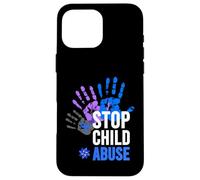 Sensibilisation à la prévention des abus de l'enfant Coque pour iPhone 16 Pro Max