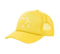 Sensibilisation À La Prévention du Suicide par Le Cœur Et Le Point-Virgule Unisexe Chapeau Anti UV Casquette Trucker Soft Baseball Cap pour Voyage Toutes Les Saisons Randonnée