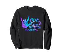 Sensibilisation à la prévention du Suicide - Point-Virgule Sweatshirt