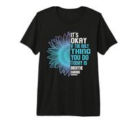Sensibilisation à la prévention du Suicide - Violet et Bleu Sarcelle T-Shirt Haut de Gamme