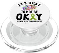 Sensibilisation à la santé mentale C'est Normal de ne Pas être OK PopSockets PopGrip pour MagSafe