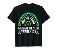 Sensibilisation à la santé mentale Combattre la stigmatisation T-Shirt Graphique avec Valeur