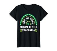 Sensibilisation à la santé mentale Combattre la stigmatisation T-Shirt Graphique avec Valeur