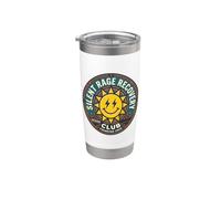 Sensibilisation à la santé mentale du club de la division Silent Rage Recovery Gobelet isotherme en acier inoxydable double paroi
