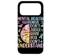Sensibilisation à la santé mentale Ne jugez Pas ce Que Vous ne comprenez Pas Coque pour iPhone 17 Pro Max