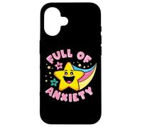 Sensibilisation à la santé mentale Plein d'anxiété Kawaii Coque pour iPhone 16