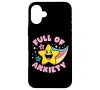 Sensibilisation à la santé mentale Plein d'anxiété Kawaii Coque pour iPhone 16 Plus