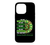 Sensibilisation à la santé mentale Sunshine Love You Matter Coque pour iPhone 14 Pro Max