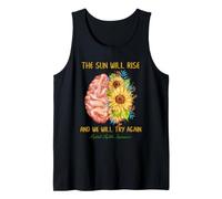 Sensibilisation à la santé mentale The Sun Will Rise Essayez à Nouveau Débardeur
