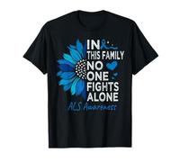 Sensibilisation à la sclérose latérale amyotrophique Tournesol SLA T-Shirt