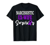Sensibilisation à la Violence Domestique aux survivants narcissiques de l'ex-Femme T-Shirt