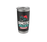 Sensibilisation à la violence domestique Gobelet isotherme en acier inoxydable double paroi
